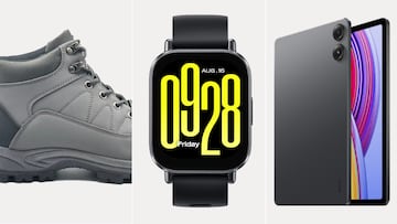 Promoción "Ahorra en marcas" de AliExpress en su página web.