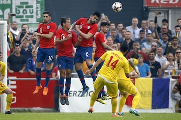 Chile cayó ante Rumania en Graz