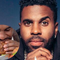 El cantante Jason Derulo celebra sus 22 millones de seguidores con un atracón de hamburguesas