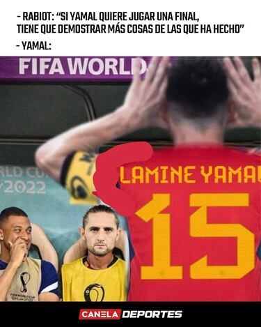 Lamine y la victoria española, protagonistas de los memes de la semifinal