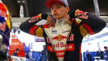 Max Verstappen , piloto holand&eacute;s de Toro Rosso