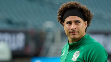  Guillermo Ochoa  during Mexican National Team (Mexico) training session prior to the friendly preparation match against the Germany, at Lincoln Financial Field Stadium, on October 16, 2023. 

<br><br>

Guillermo Ochoa  durante el entrenamiento de la Seleccion Mexicana (Mexico) previo al partido amistoso de preparacion contra Alemania, en el Lincoln Financial Field Stadium, el 16 de Octubre de 2023.