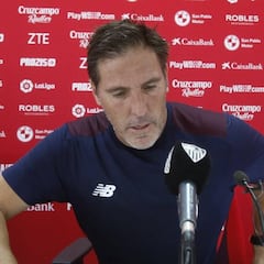 Berizzo: "Las formas de Vitolo no fueron las adecuadas"