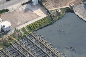 Así están las aguas de Río a pocos días de los JJ.OO.