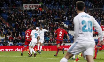 2-1. Borja Mayoral en el segundo gol que marcó Lucas Vázquez.