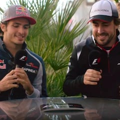 Sainz a Alonso: “Cuando te conocí solo podía elegir la F1”