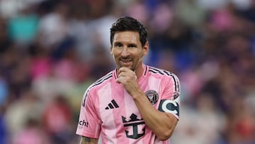 Inter Miami hace se debut en la Leagues Cup 2025 recibiendo al Atlas en el Chase Stadium. Vuelven Messi y Alba. Ira L. Black/Getty Images/AFP (Photo by Ira L. Black / GETTY IMAGES NORTH AMERICA / Getty Images via AFP)