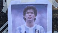 Aficionados acompañaron a Maradona mientras era operado