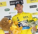 Froome: "No esperaba empezar con el maillot amarillo"