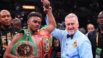 Errol Spence, tras vencer a Porter.