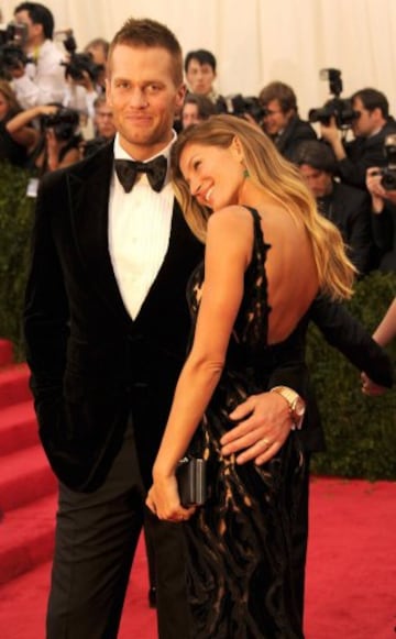 Tom Brady y Gisele Bündchen, la pareja mediática de la NFL