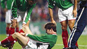 <b>LESIÓN AMISTOSA</B>. Xabi Alonso se lesionó el pasado sábado 28 de diciembre en el Euskadi-Macedonia.