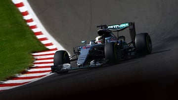 Hamilton remontó 18 posiciones en el pasado GP de Bélgica.