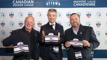Así es el escudo del Atlético Ottawa.
