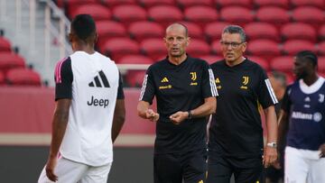 Allegri, entrenador de la Juventus.