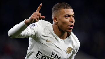Kylian Mbappé, jugador del PSG