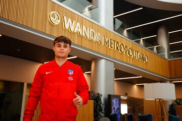 Sergio Díez, del Juvenil del Atlético de Madrid