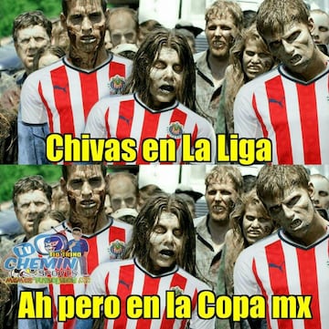 Los memes no perdonaron a Chivas por la eliminación de la Copa MX