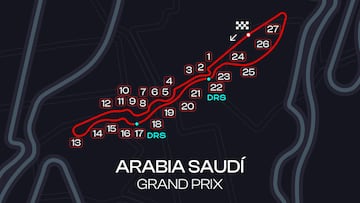 F1 GP de Arabia Saudí 2024: horario, TV y dónde ver la carrera de Yeda en directo online