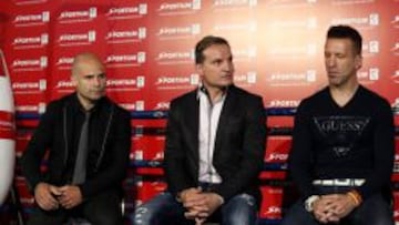 Kiko Martínez, Javier Castillejo y Manel Berdonce.