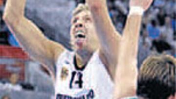 Nowitzki no tuvo su día. Fue el mejor de su equipo.