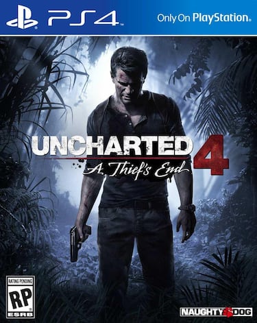 Esta es la portada oficial de Uncharted 4 para PS4