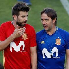 Piqué, sobre el referéndum: “Lopetegui y Ramos me dijeron que tenía que pedir perdón”