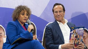 Beatriz Álvarez Mesa y Lluís Torrent, presidentes de la Liga F y Panini.