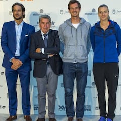 Murray y Feliciano presentan el Masters 1000 Madrid
