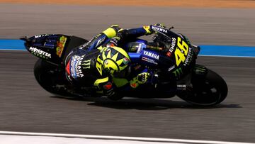 Valentino Rossi en Buriram.