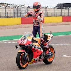 Rodillo de Márquez antes de ir a por el título en Tailandia