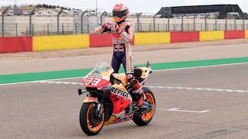 Rodillo de Márquez antes de ir a por el título en Tailandia