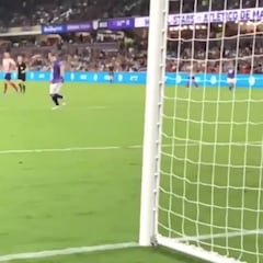 Sacan una toma a ras de césped del misil de Joao Félix: el gol es todavía mucho más espectacular