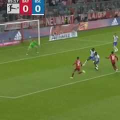 El detallazo de genio en el gol de Müller del crack Lewandowski