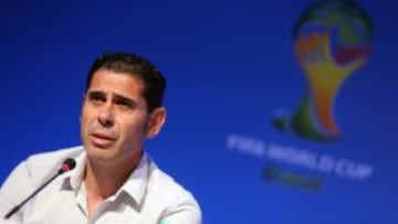 Fernando Hierro, en Brasil