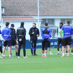 Vicente Moreno no es partidario de las rotaciones