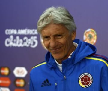 Pékerman y Cardona atendieron a los medios colombianos y argentinos previo al partido de cuartos de final de la Copa América