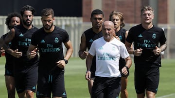 Zidane saca el látigo: aumenta
la carga de trabajo físico