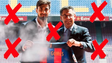 Los 7 fichajes que fracasaron en el Barça en los últimos años