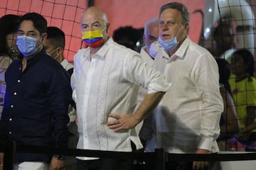 Las mejores imágenes de la ceremonia inaugural de la nueva sede deportiva de la Federación Colombiana de Fútbol en Barranquilla.