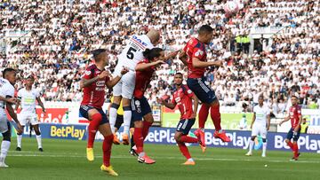 MANIZALES, octubre 01 de 2023. En el estadio Palogrande, el Once Caldas de Manizales se enfrenta al Deportivo Independiente Medellín, en un juego por la fecha 15 de la Liga Betplay 2. (Colprensa - Daniel Ocampo)