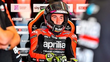 Aleix: "Por suerte este tipo está 'lejos' de MotoGP"