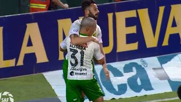 El gol de Larrondo que volvió loco a Beccacece en Argentina