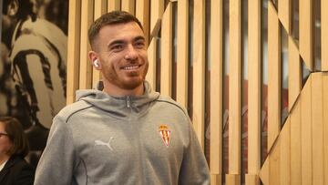 09-01-25. VÍCTOR CAMPUZANO, JUGADOR DEL SPORTING.