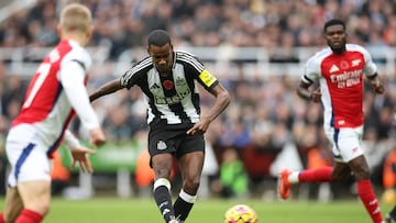 Alexander Isak se crece ante el Big Six en Premier League