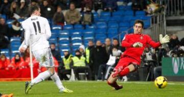 Real Madrid-Valladolid. 4-0. Bale marca el cuarto gol y hat trick en su cuenta personal.