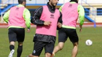 Mora, durante una sesión.