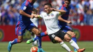 ¿Colo Colo festejó el punto contra la U en el Nacional?