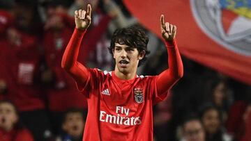 Joao Felix, jugador del Benfica.