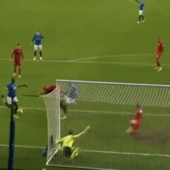 Doble remate y gol: Morelos hace el segundo ante St Mirren